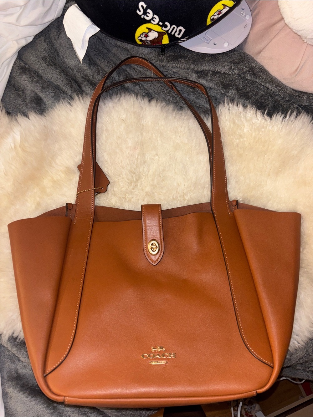 Coach Hadley Turnlock Tote